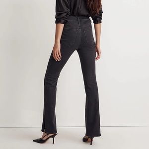 Madewell Jeans Women’s 28 Roadtripper Skinny Flare Denim Slit-Hem NWT